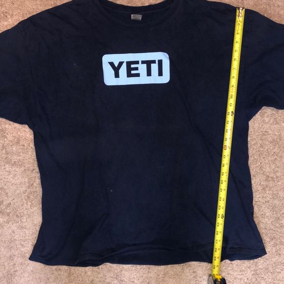 Yeti Navy Blue T-Shirt, Men's Size 3XL - Picture 7 of 7